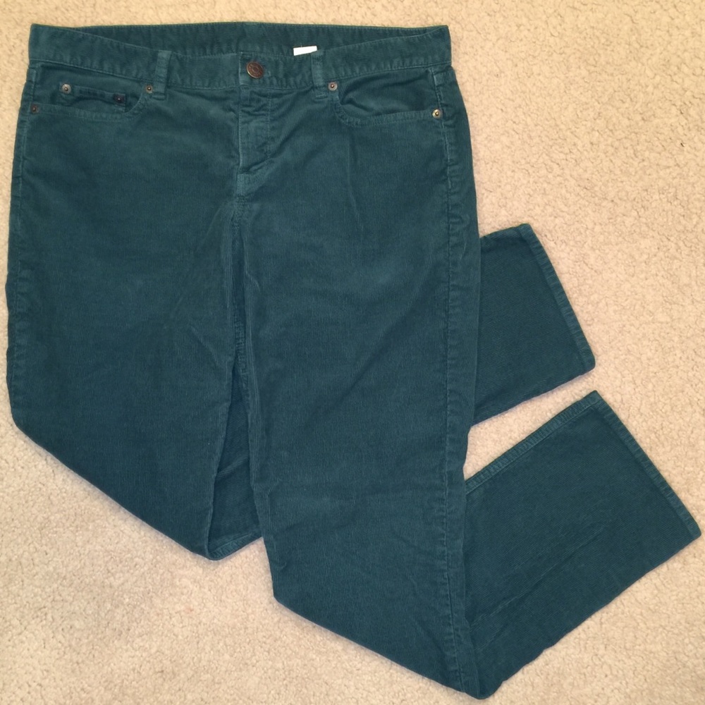 Dark Green J. Crew “City Fit” Cords- 32R